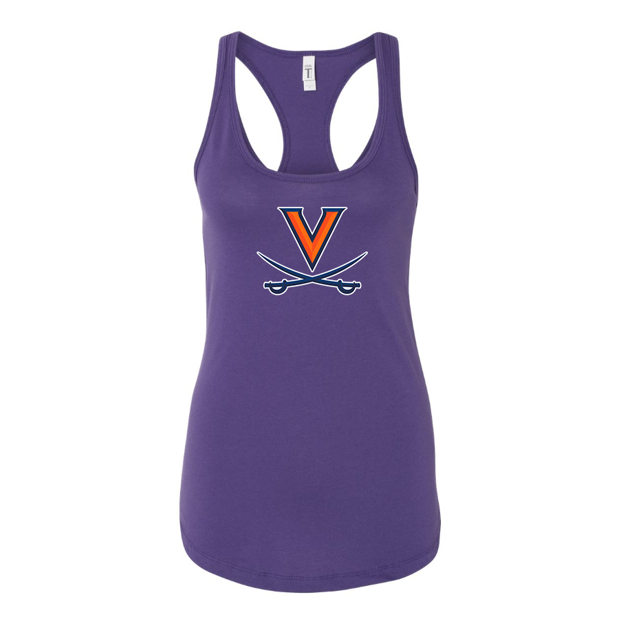 Women's Virginia Cavaliers  Racerback Tank Top